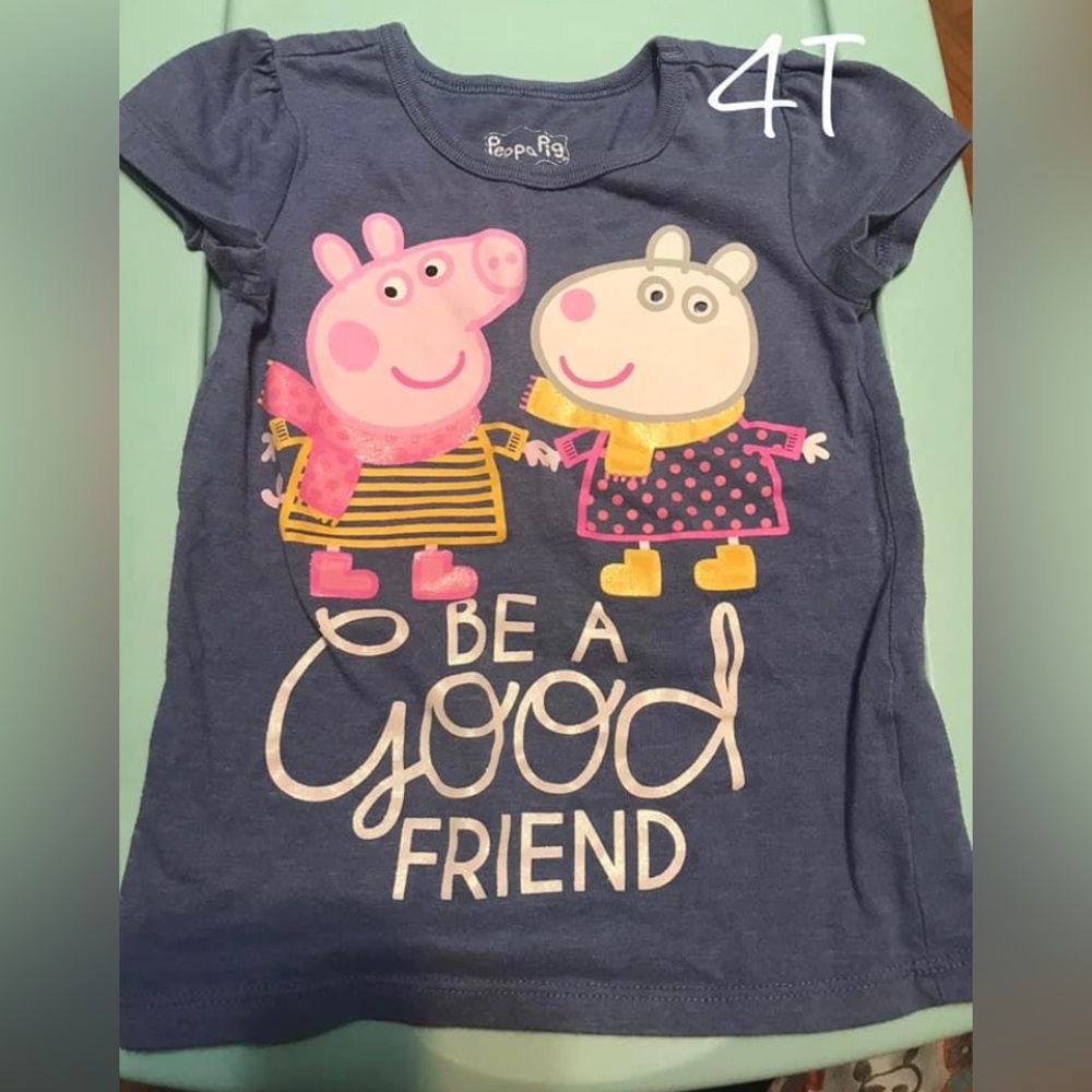 4T girls Peppa Pig t-shirt